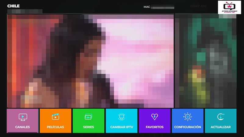 App de Compi IPTV Chile en Roku: canales, películas, series y favoritos